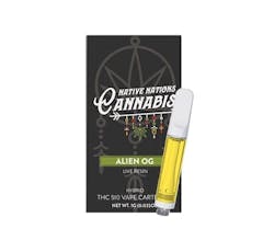 Alien OG - 510 Cart - 1g Live Resin - 1692