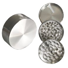 Metal Herb Grinder 4 Piece 2.5" / 63mm -
