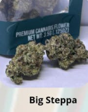 TCS-Big Steppa-3.5g- Hybrid- 27.33% THC