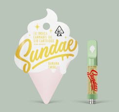 Banana Swirl Vape 1g - Cart