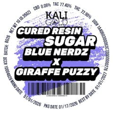 Blue Nerds x Giraffe Puzzy | 1g Cured Resin