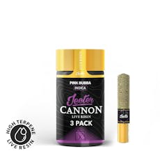 PINK BUBBA 3PK RESIN CANNON