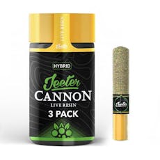 Sherblato (H) - Cannon Live Resin 3pk 1.5g *SPECIAL PRICING* - Sherblato (H)