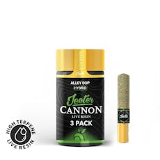Alley Oop (H) | Cannon Live Resin Infused Pre Roll 3 Pack - 1.5g