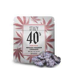 Pink Acai Infused Flower 7g Bag