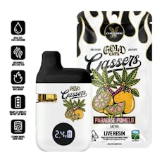 Paradise Pomelo 1g Gassers Gold Cuts AIO Vape