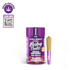 Double Rainbow Infused Baby Jeeters Pre-Roll 5 Pack