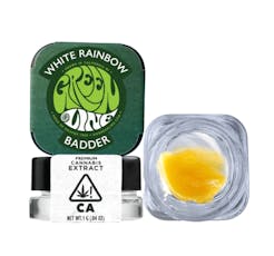 White Rainbow Badder 1g - Badder