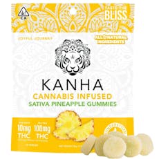 Pineapple Classic - 100mg Gummies *SPECIAL PRICING* - Pineapple 100mg (S)