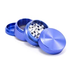 1.5" 4-Piece Grinder - Multiple Colors - Silver