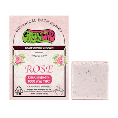 Extra Strength Rose Bath Bomb 1000mg - Bath Bomb