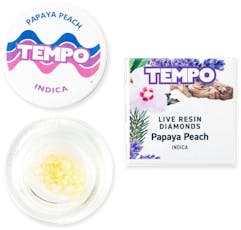 Papaya Peach | 1g Live Resin Diamonds