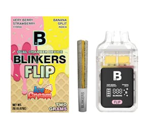 Blinkers Flips x Very Strawberry H/ Banana Splits I 2g disposable