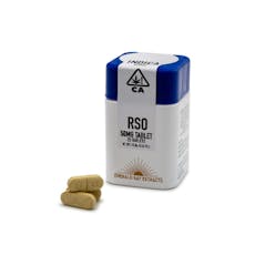 Sherbet Cream Pie RSO Tablets 50mg x 20 - 1000mg (Sugar Free, Vegan)