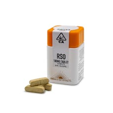 Illemonati RSO Tablets 100mg x 10 - 1000mg (Sugar Free, Vegan)