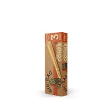 3pk - King Size Unbleached Cones - 3pk - King Size Unbleached Cones