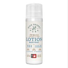 Clinical Menthol Lotion | 2533 mg 1:1:1