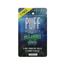 Alien OG - 2.5 g - Pk 5