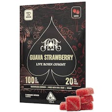 Guava Strawberry | Live Rosin Gummies'