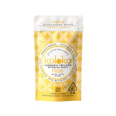 Little Helpers Focus Mints - Hibiscus Orange 20pk - Little Helpers Focus Mints