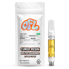 Oak-Lato | Cured Resin Cartridge | 1g - Cartridge