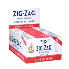 Zig Zag KSS Slow
Burning Rolling Paper + Tips - 24ct
