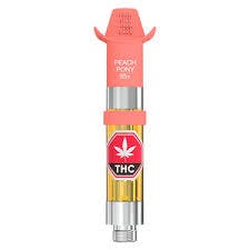 Wild West - 95+ Peach Pony Liquid Diamonds 510 Thread Cartridge - 0.95g