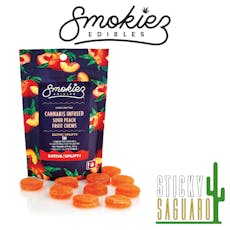 Smokiez Gummy Sour Peach (S) 100mg
