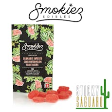 Smokiez Gummy Sour Watermelon (H) 100mg