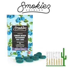 Smokiez Gummy Sweet Blue Raspberry (I) 100mg