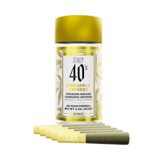 STIIIZY | Pineapple Express | .5G Infused Preroll 5 Pk