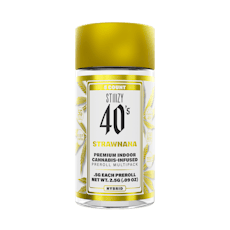 STIIIZY | Strawnana | .5G Infused Preroll 5 Pk