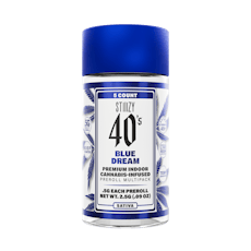 STIIIZY | BLUE DREAM | .5G Infused Preroll 5 Pack