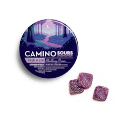 CAMINO Sours | "Deep Sleep" Blackberry Dream | 100MG 10PK Gummies