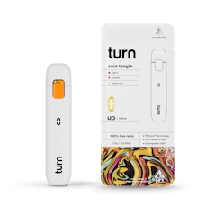 Turn - Disposable - Live Resin - Sour Tangie - 1G