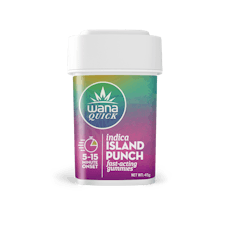Island Punch Indica | Nano Quick | 100mg Gummies | 10pk - 100mg