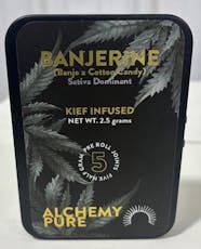 Alchemy Pure - Banjerine "Kief" Infused - Preroll - 5pk - 2.5g - 2.5g