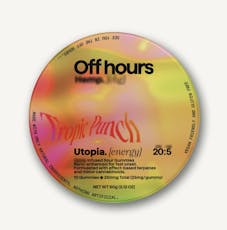 Off Hours - Utopia "Tropic Punch" Hemp - Gummies - 10pk - 200mg CBG : 50mg CBD - 1mg