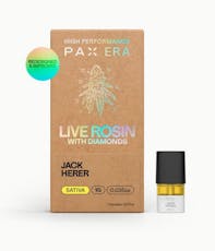 PAX - Jack Herer "Live Rosin" with Diamonds - Vape Pod - 1g - 1g