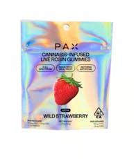 PAX - Wild Strawberry "Live Rosin" - Gummies - 10pk - 100mg - 100mg