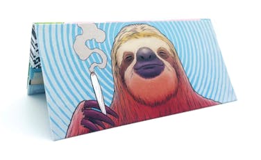 ZZZ's - Stoner Sloth "King Size Slim" - Rolling Paper - 32 leaves + tips