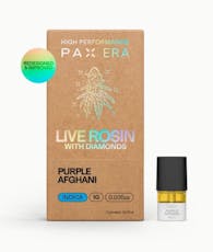 PAX - Purple Afghani "Live Rosin" with Diamonds - Vape Pod - 1g - 1g