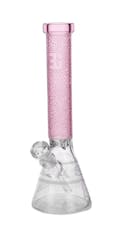 Eg Glass - Maze Beaker - Bong - Black - 14"