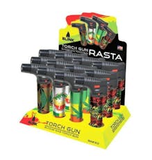 Blink - Butane Gas Torch - Rasta Theme