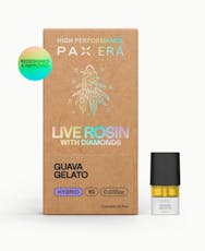 PAX - Guava Gelato "Live Rosin" with Diamonds - Vape Pod - 1g - 1g
