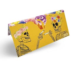 ZZZ's - Dead Flowers "King Size Slim" - Rolling Paper - 32 leaves + tips