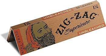 Zig Zag Unbleached 1 1/4" Rolling Papers