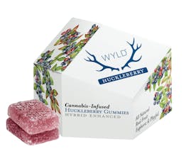 WYLD - Huckleberry Gummies - 100mg - 10ct - 100mg