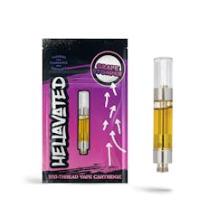 Hellavated Grape Stomper (H) 1g Vape Cartridge - 1g
