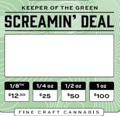 Screamin' Deal Papaya O.G. Kush Flower
